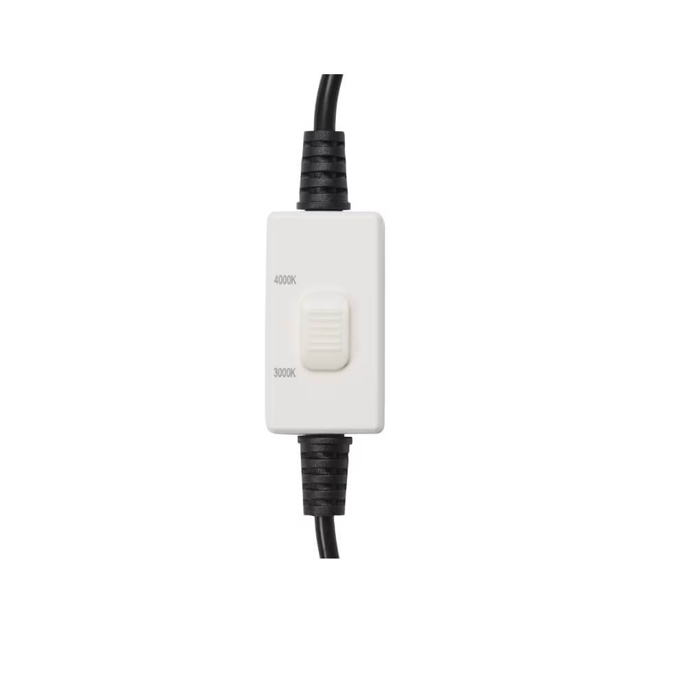 Alasvalo Onnline Onnspot, 8W, IP54, himmennettävä, Ø95*40mm, musta - Outoled
