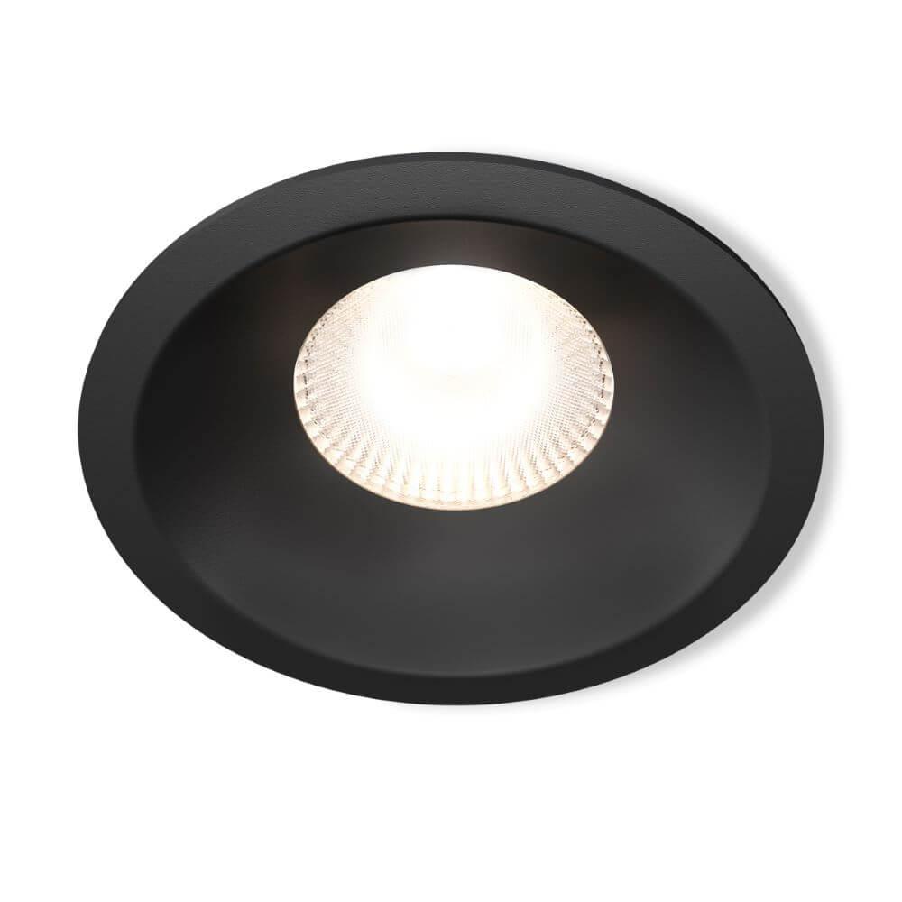 Alasvalo Plejd DWN-02, 8W, IP44, 2200-4000K, Ø94*40mm, musta, 6-pack
