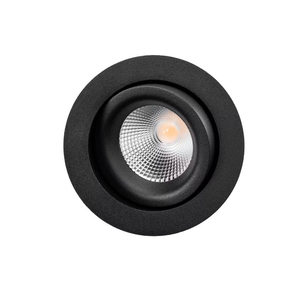 Alasvalo SG Junistar Eco Outdoor 7W, IP44, himmennettävä, Ø90*40mm, musta