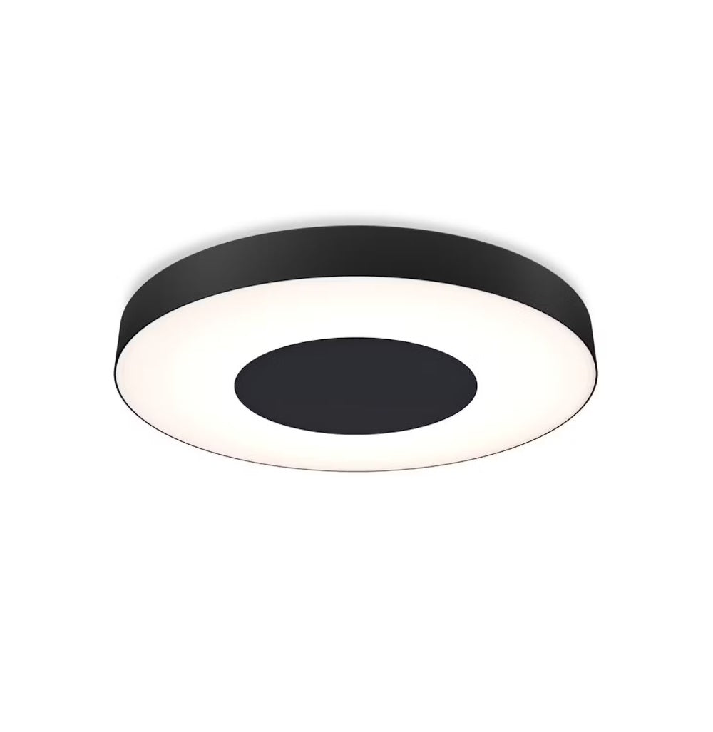 Älykäs kattovalaisin Plejd CCL-01-B, 22W, 2200-4000K, Ø294mm, IP44, musta