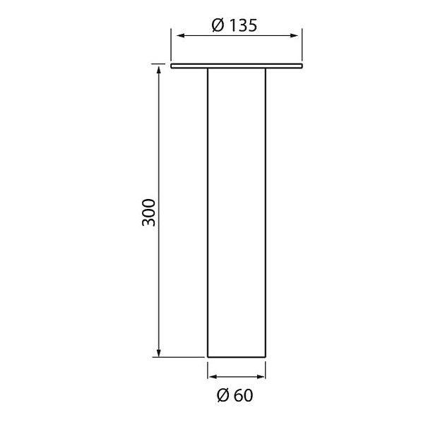 Pollarivalaisimen maatuki Airam MTS-2P - Outoled