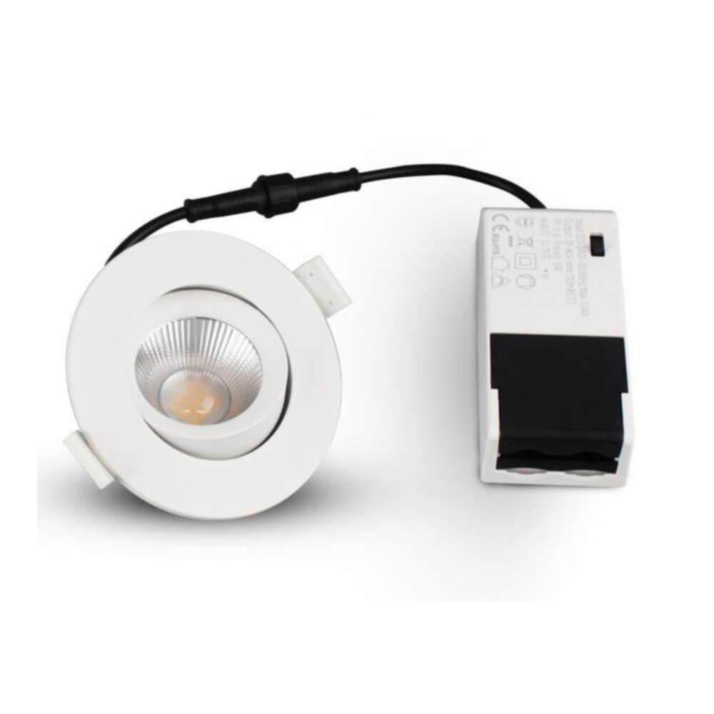 Alasvalo FTlight Salla, 6W, 540lm, IP44, Ø90*42mm, himmennettävä - Outoled