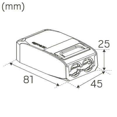 Alasvalo Hidealite Optic G2 Quick ISO, 6W, IP44,himmennettävä, Ø90*41,5mm, musta - Outoled
