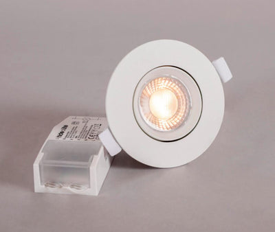 Alasvalo Hidealite Comfort Twist Quick ISO, 6.5W, valkoinen, 6-pack