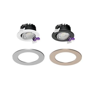 Hopeinen kehys Philips Ledinaire RS071B alasvaloon