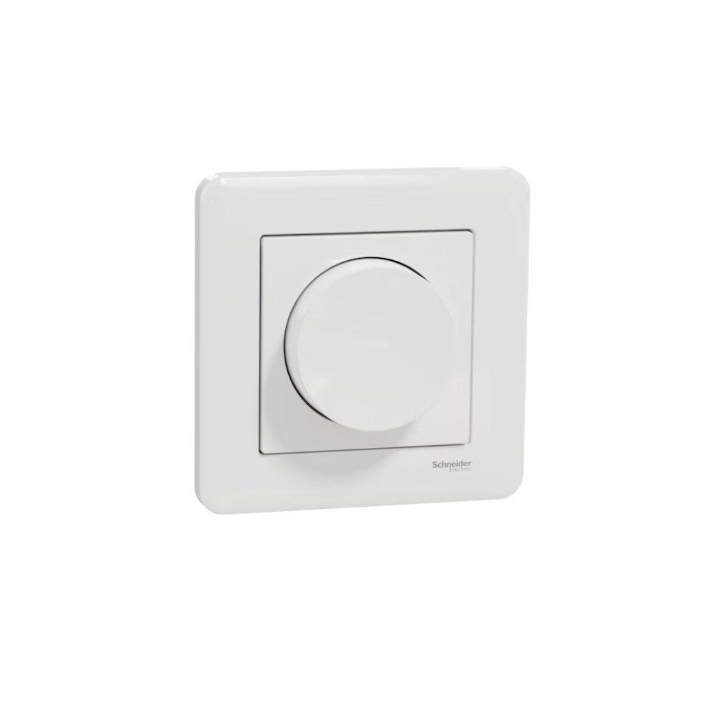 Led-valonsäädin Schneider Exxact 0-370W, valkoinen