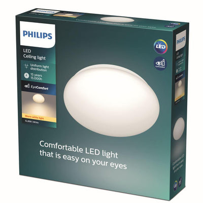 Plafondi Philips Moire CL200, 10W, 2700K, 1000lm, IP20, Ø240mm