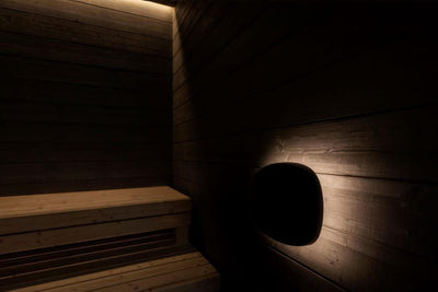 Saunavalaisin Saas Highline Löyly, GX53, IP55, musta