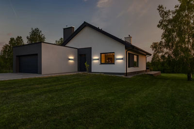 Seinävalaisin Onnline Onnwall W150, 10W, 3000/4000K, IP54, musta