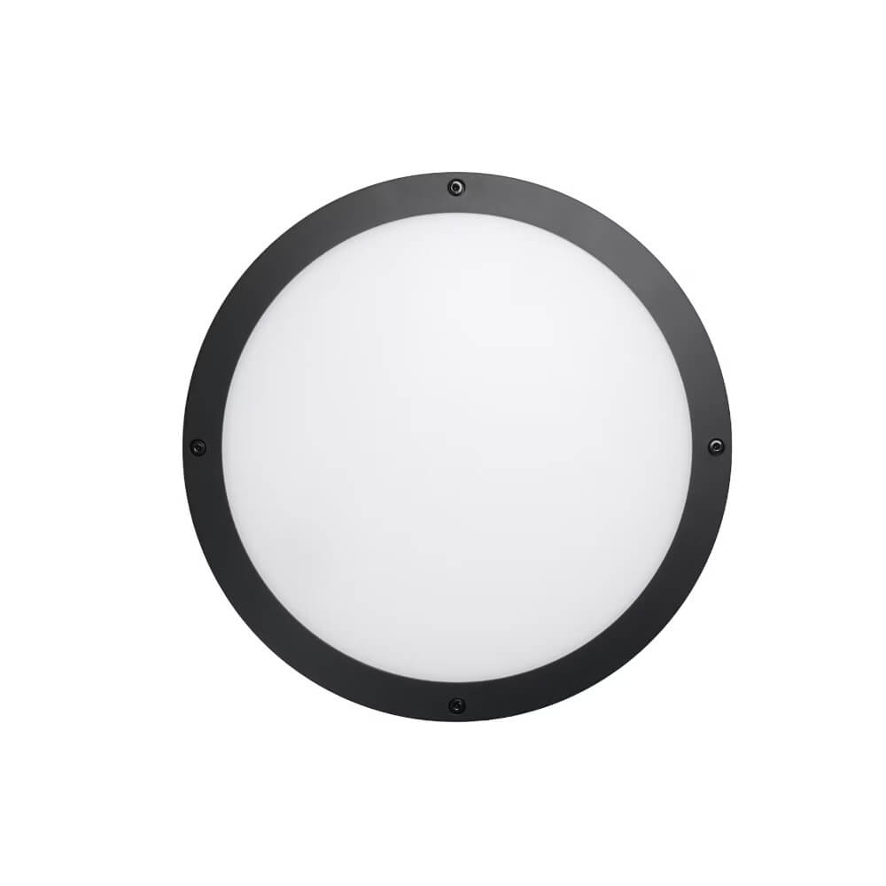 Seinä/kattovalaisin Onnline Onnwall 275mm, 9-23W, IP65, musta