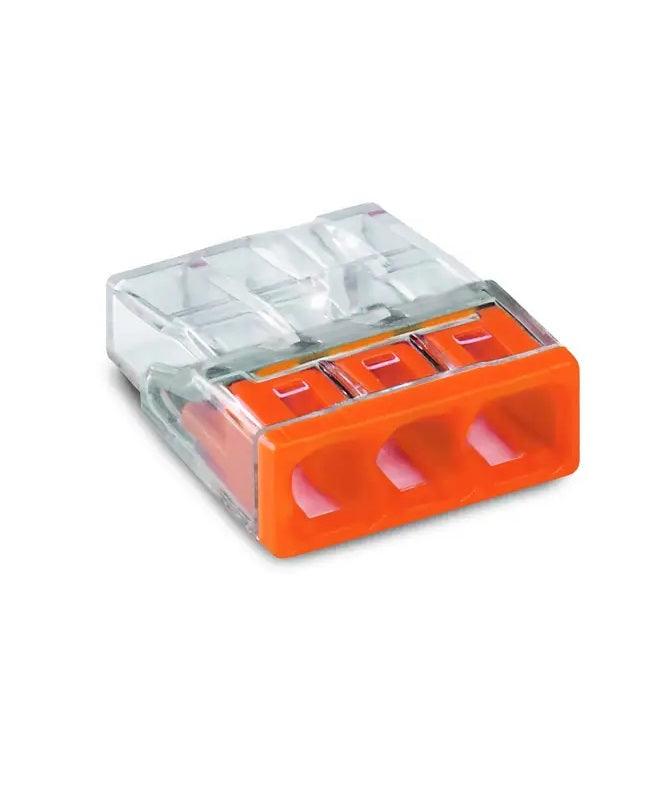 Wago 3-napainen rasialiitin 0.5-2.5mm²