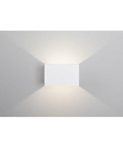 Seinävalaisin Hidealite Case Wall, 9W, 4000K, 655lm, IP55, 130x130x80mm